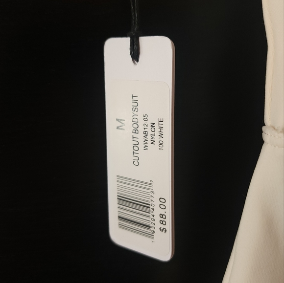 Weworewhat Cutout Active Romper Bodysuit - Picture 6 of 6